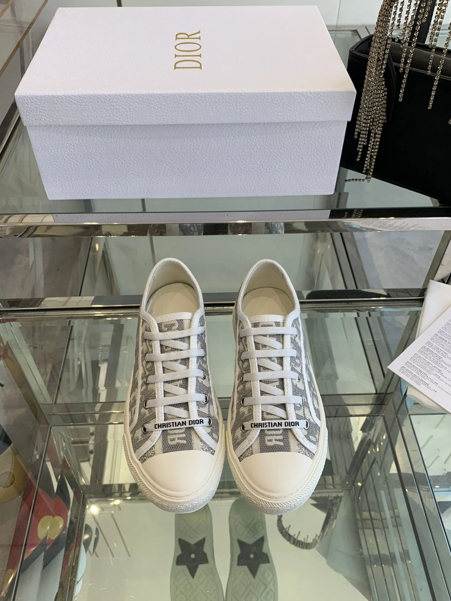 Stretchable Christian Dior Flat Shoes 21256