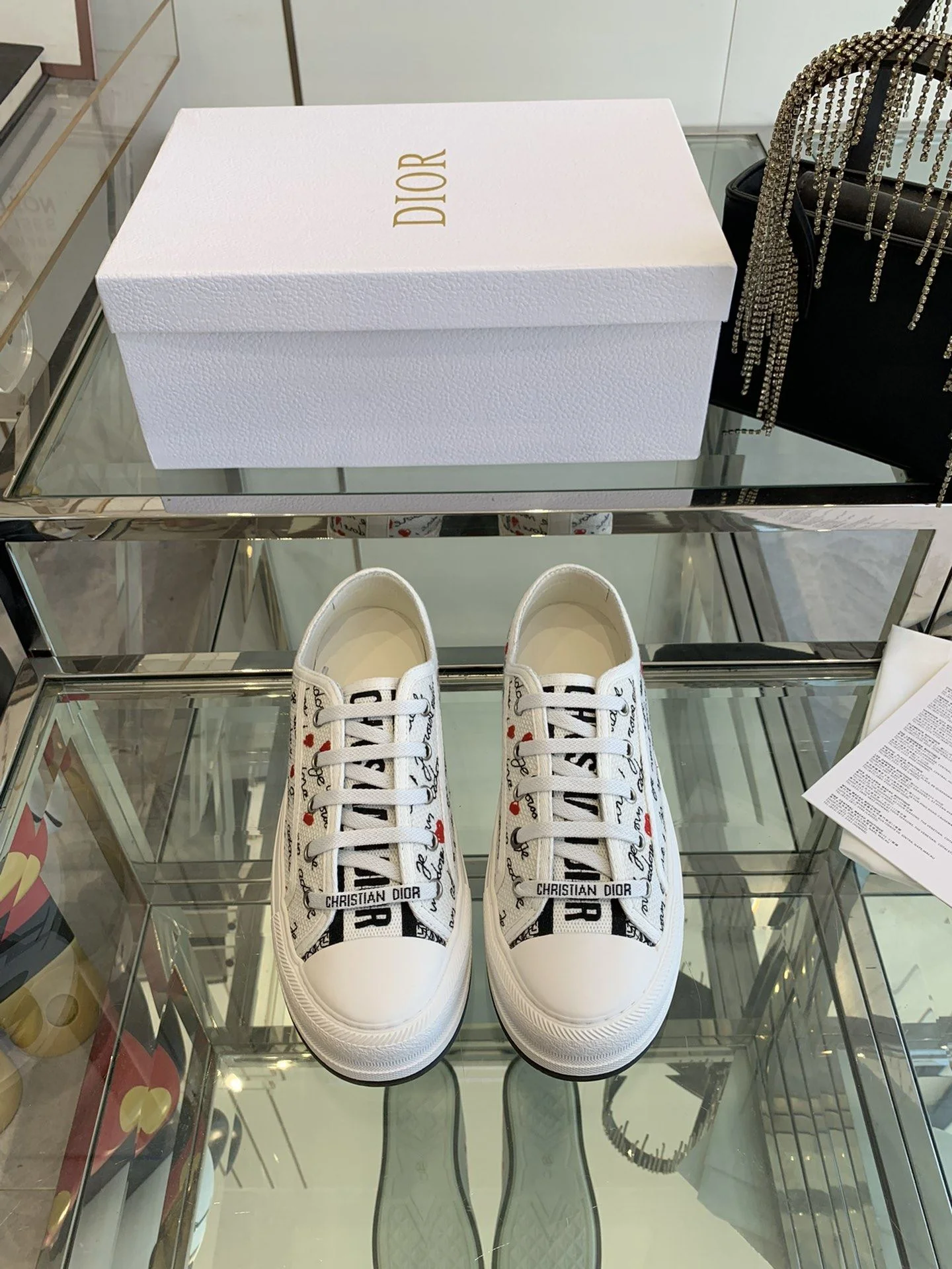 Practical Christian Dior Flat Shoes 21250