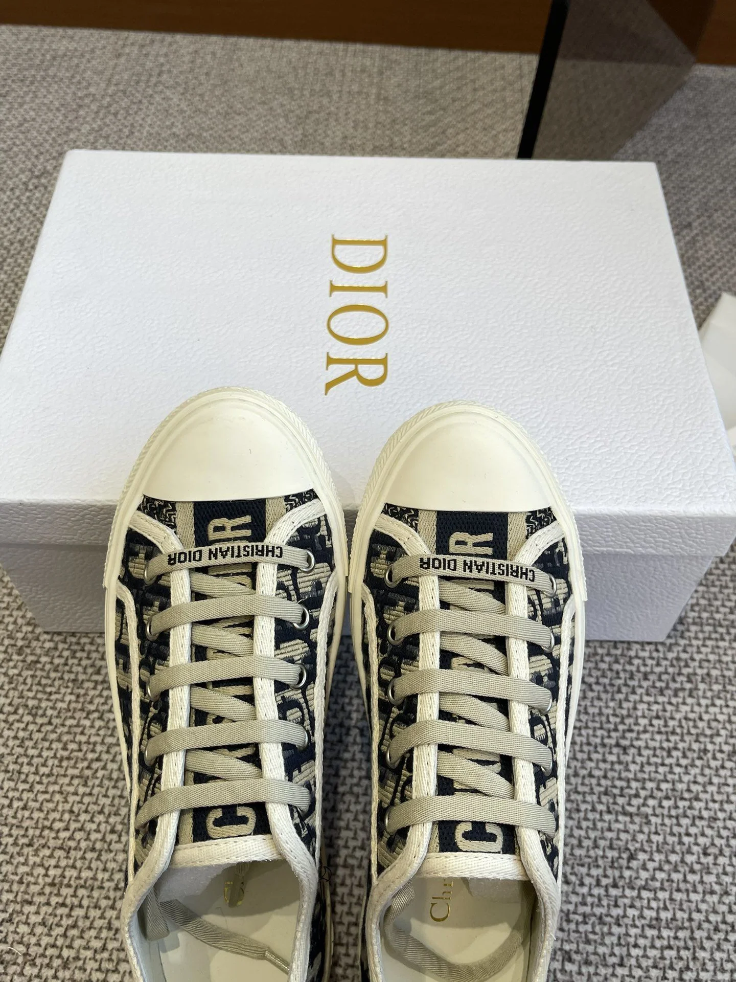RelaxedFit Christian Dior Flat Shoes 21215
