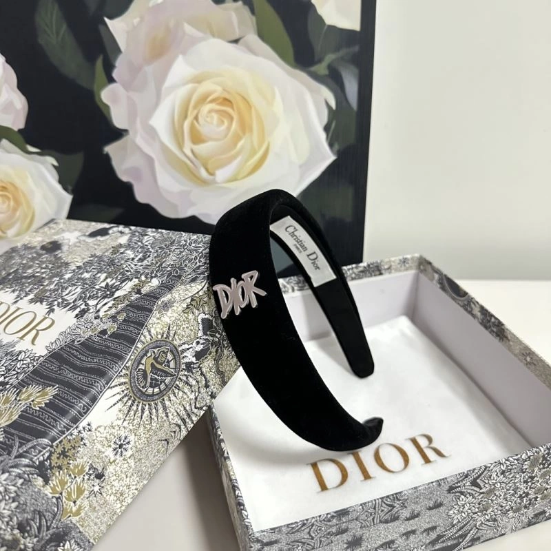 Sleek Christian Dior Hair Hoop 264297