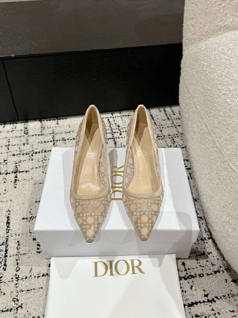 Breathable Christian Dior Heeled Shoes 21052