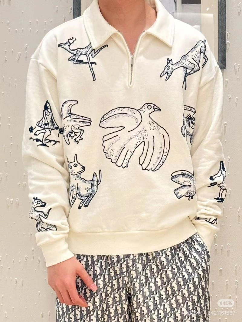 Effortless Christian Dior Hoodies 117598