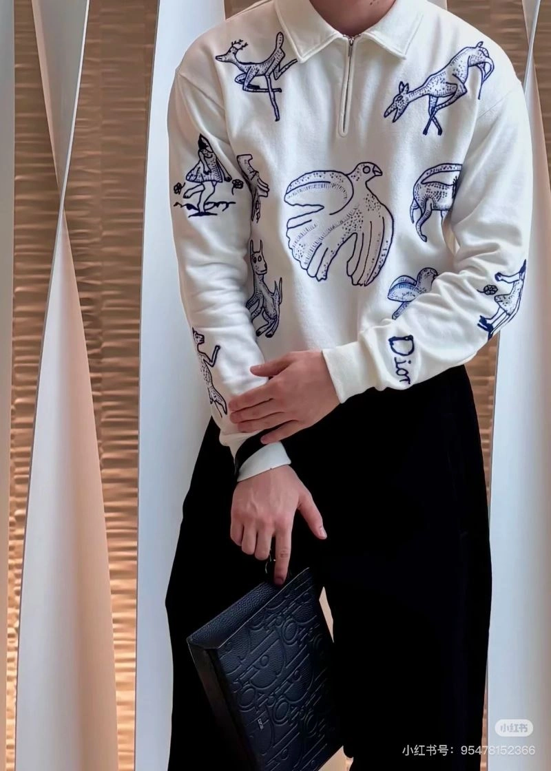 Effortless Christian Dior Hoodies 117598