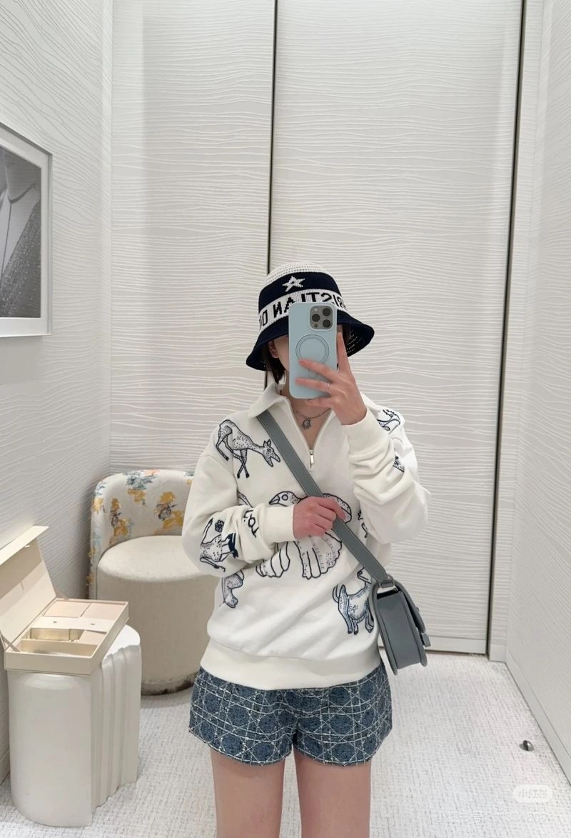Effortless Christian Dior Hoodies 117598