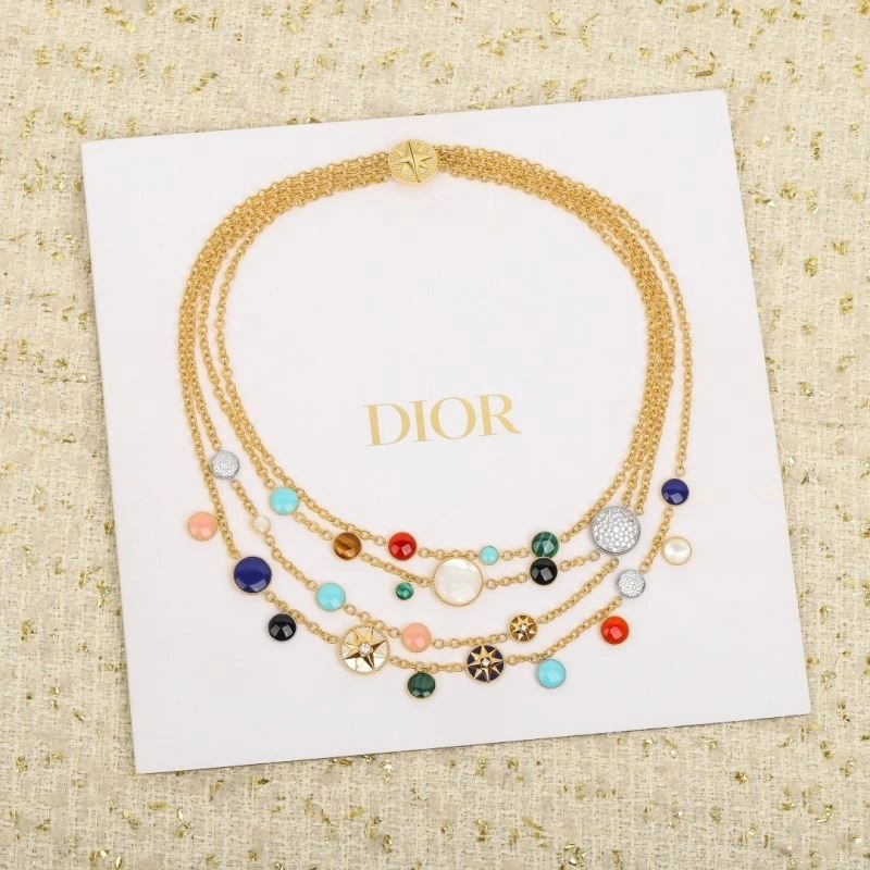 MoistureWicking Christian Dior Necklaces 233763