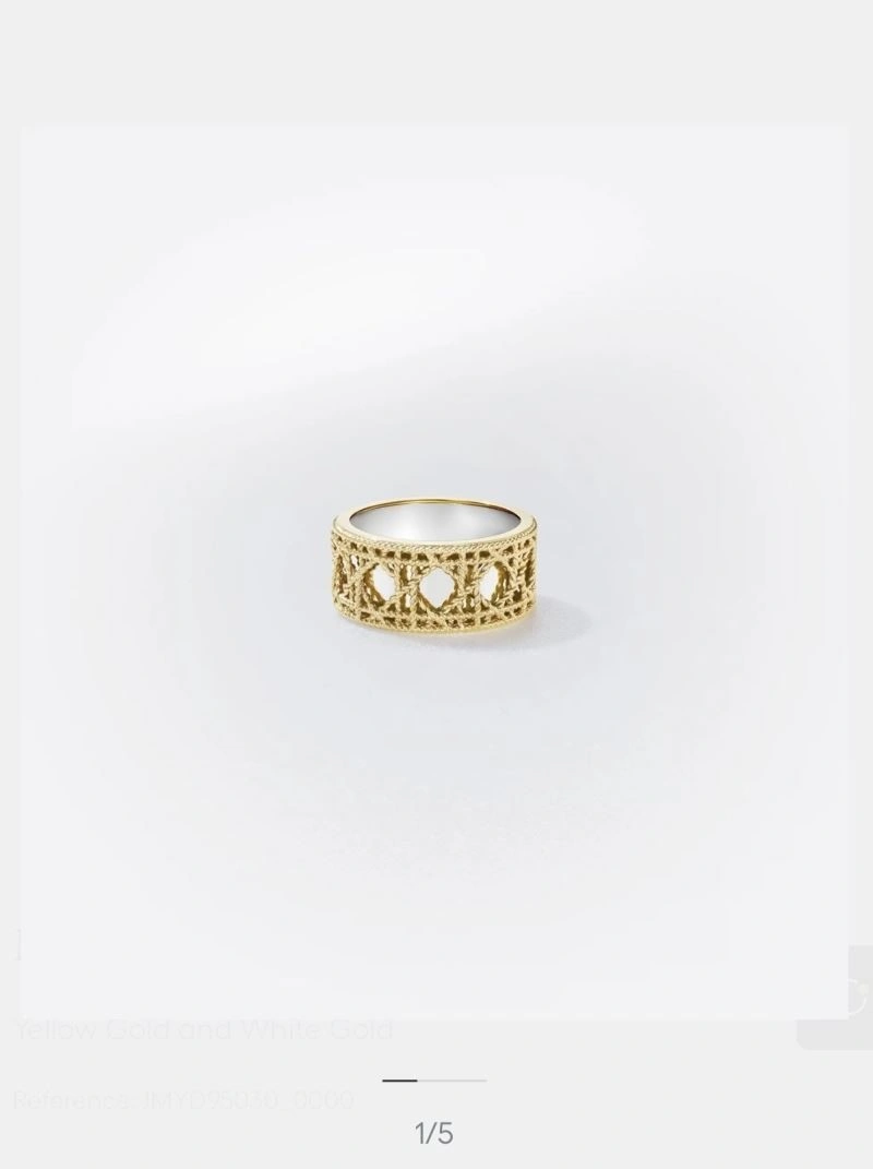 Colorful Christian Dior Rings 233309