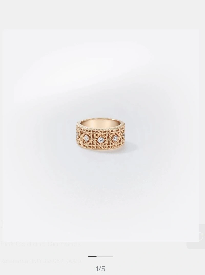 Colorful Christian Dior Rings 233324