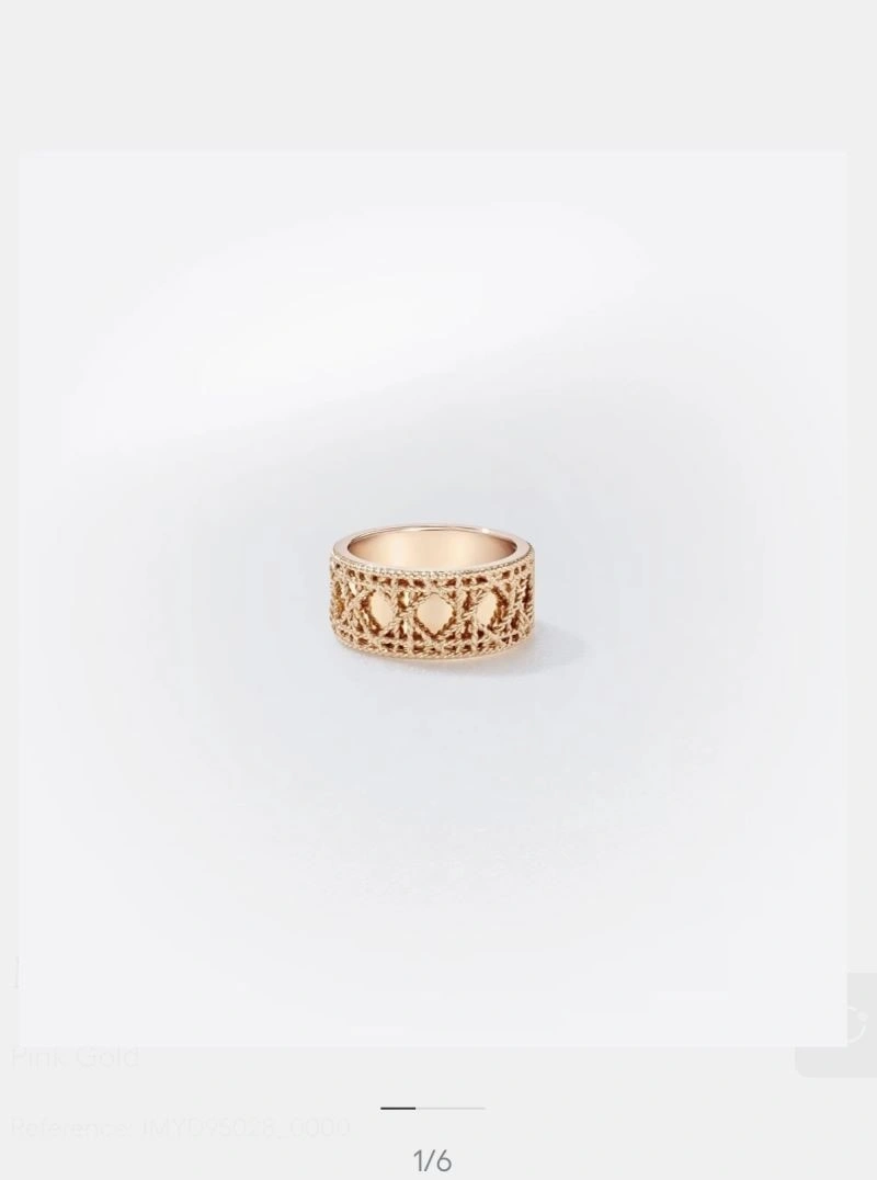 Comfortable Christian Dior Rings 233349