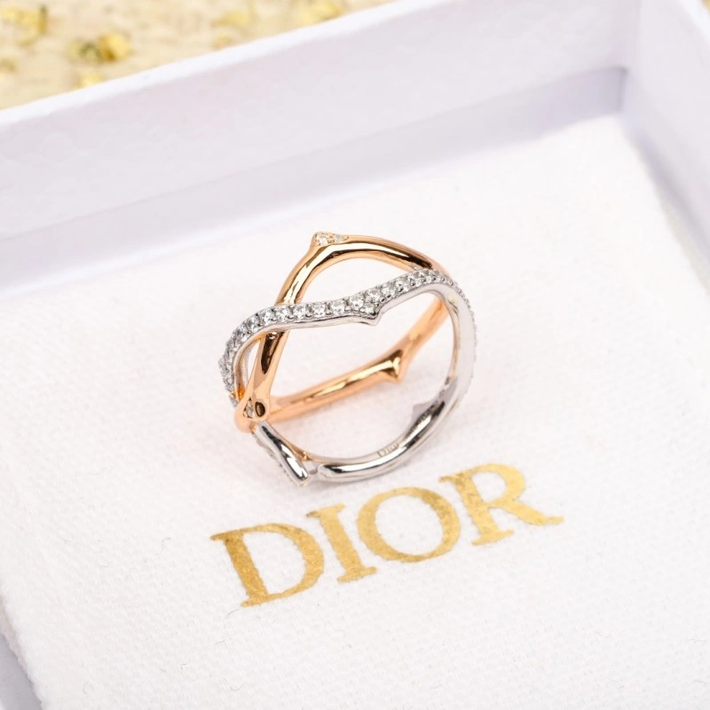 Bright Christian Dior Rings 232406