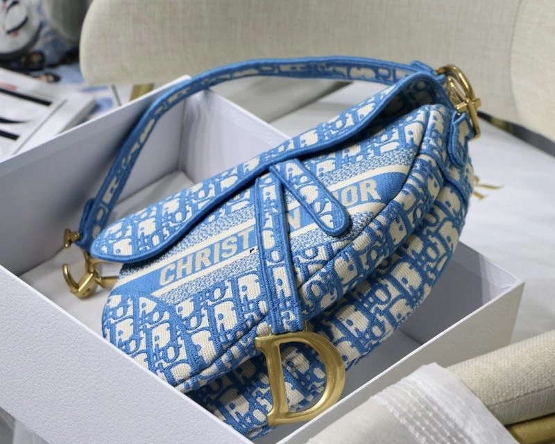 Christian Dior Saddle Bags ZipUp 76252