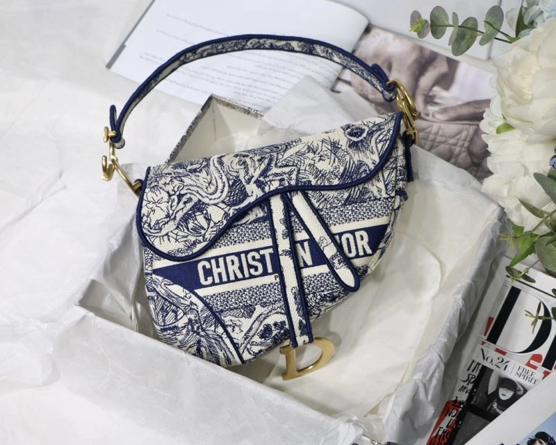 ComfortFit Christian Dior Saddle Bags 75734