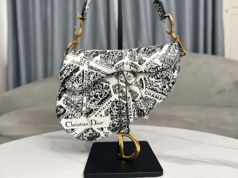 Trendsetting Christian Dior Saddle Bags 75691