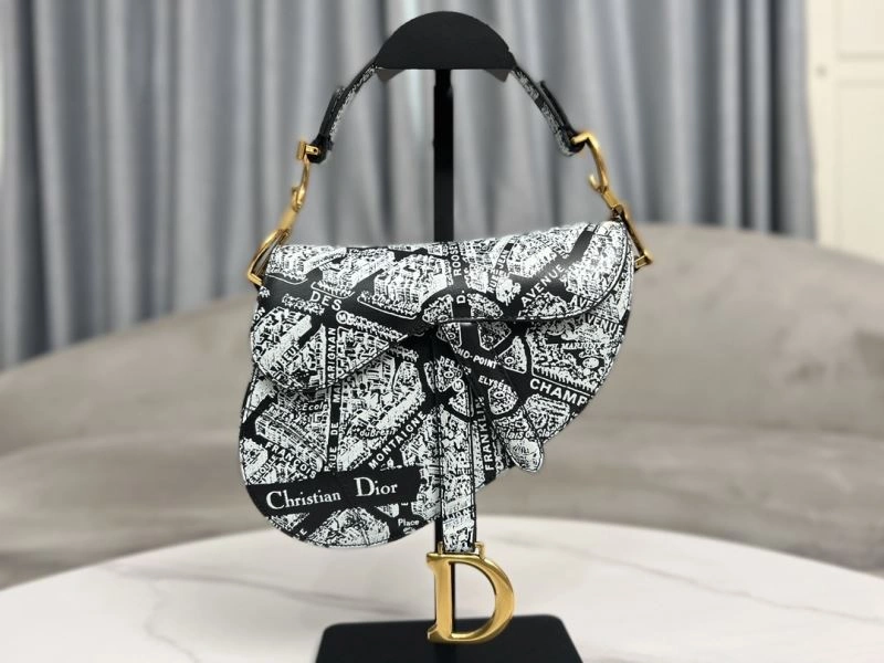 Christian Dior Saddle Bags WaterResistant 75689