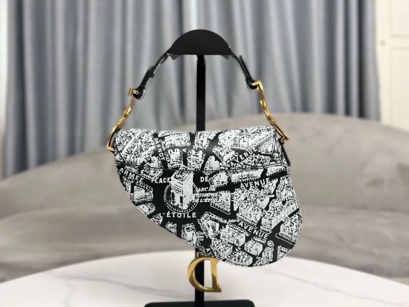 Christian Dior Saddle Bags WaterResistant 75689