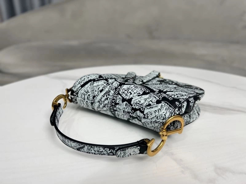 Christian Dior Saddle Bags WaterResistant 75689