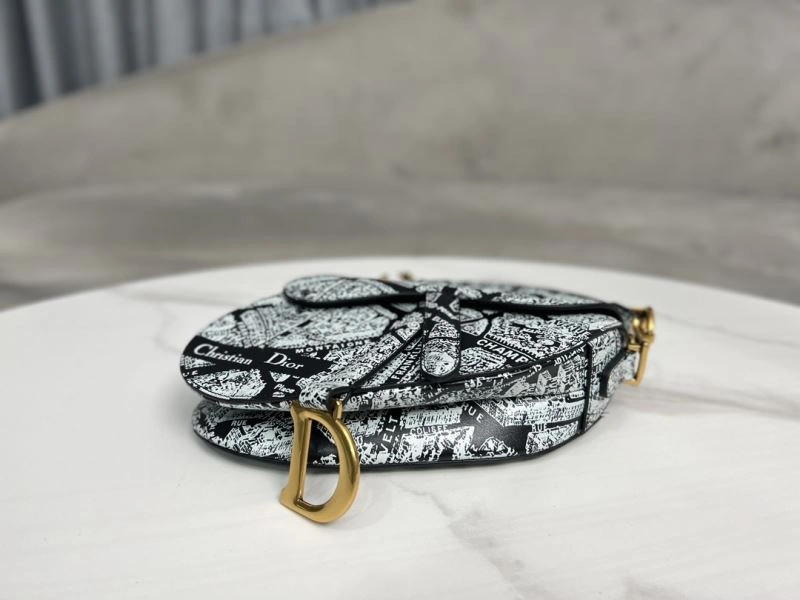Christian Dior Saddle Bags WaterResistant 75689
