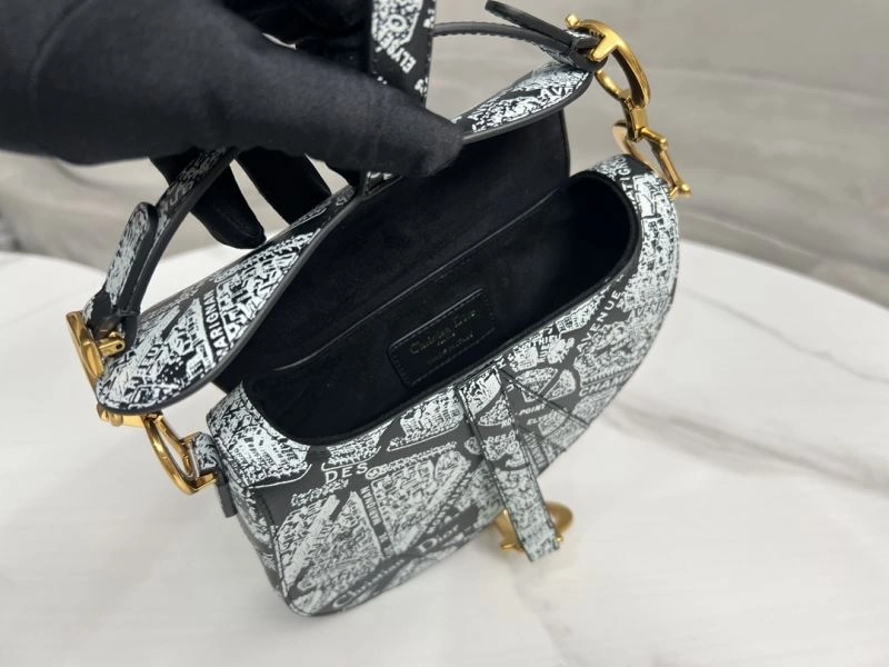 Christian Dior Saddle Bags WaterResistant 75689