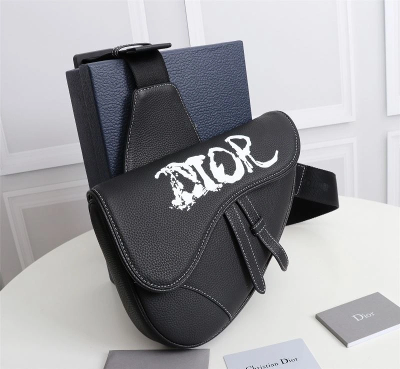Refined Christian Dior Saddle Bags 74258