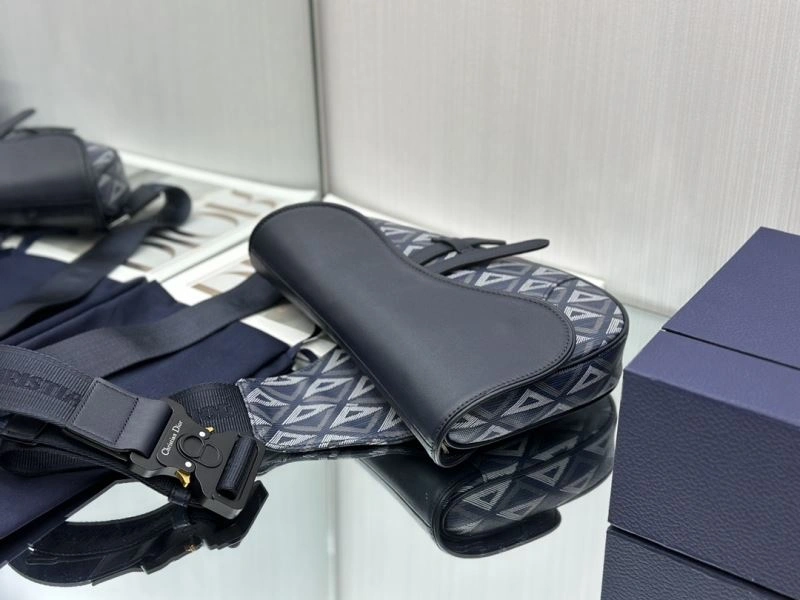 Lightweight Christian Dior Saddle Bags 74257