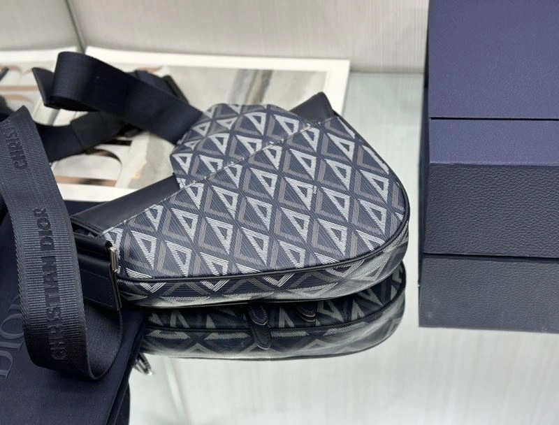 Lightweight Christian Dior Saddle Bags 74257