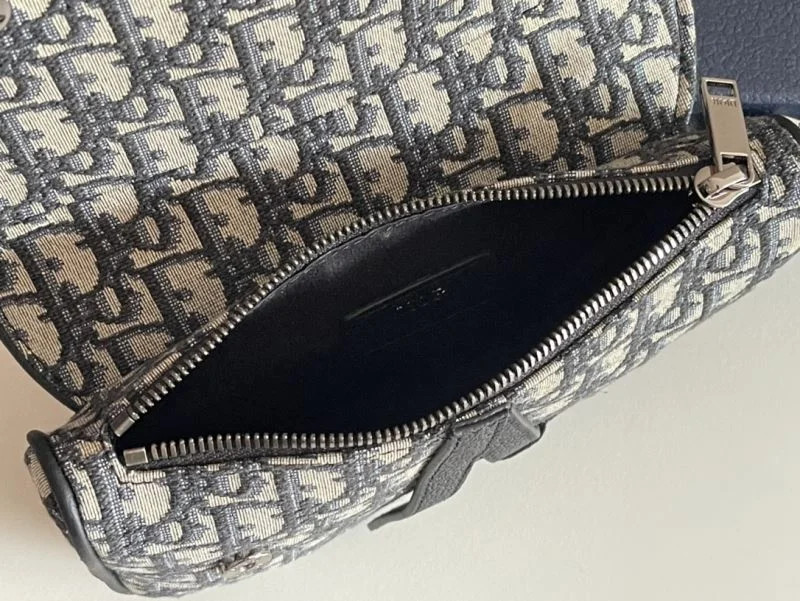 Lightweight Christian Dior Saddle bags 47165