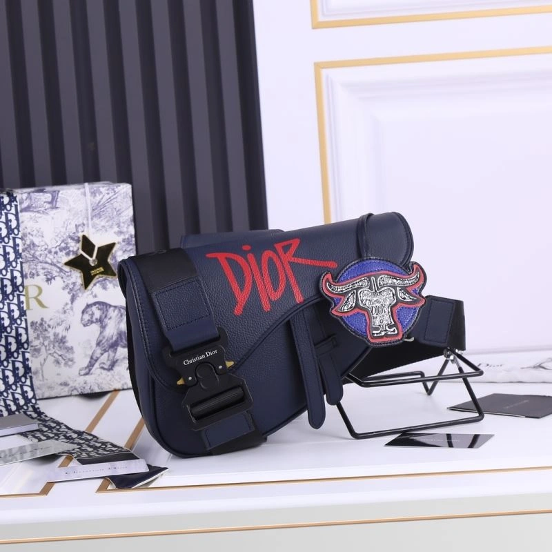 Lightweight Christian Dior Saddle bags 85737