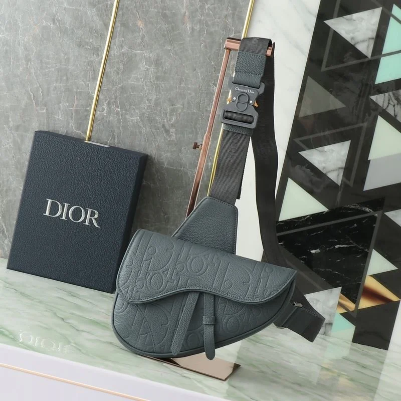 Lightweight Christian Dior Saddle bags 46347