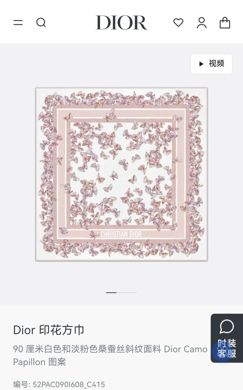 Durable Christian Dior Scarf 271865