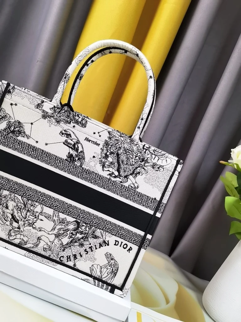 Christian Dior Shopping Bags SmoothTexture 46205