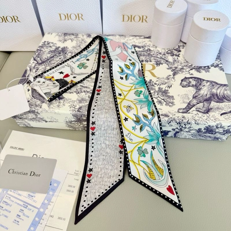 Colorful Christian Dior Silk 272333