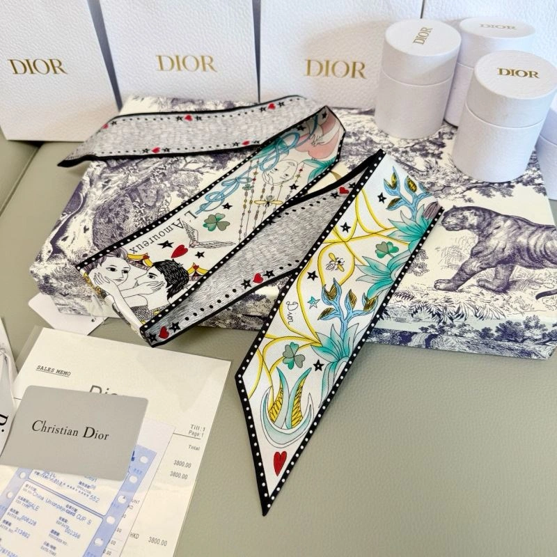 Colorful Christian Dior Silk 272333