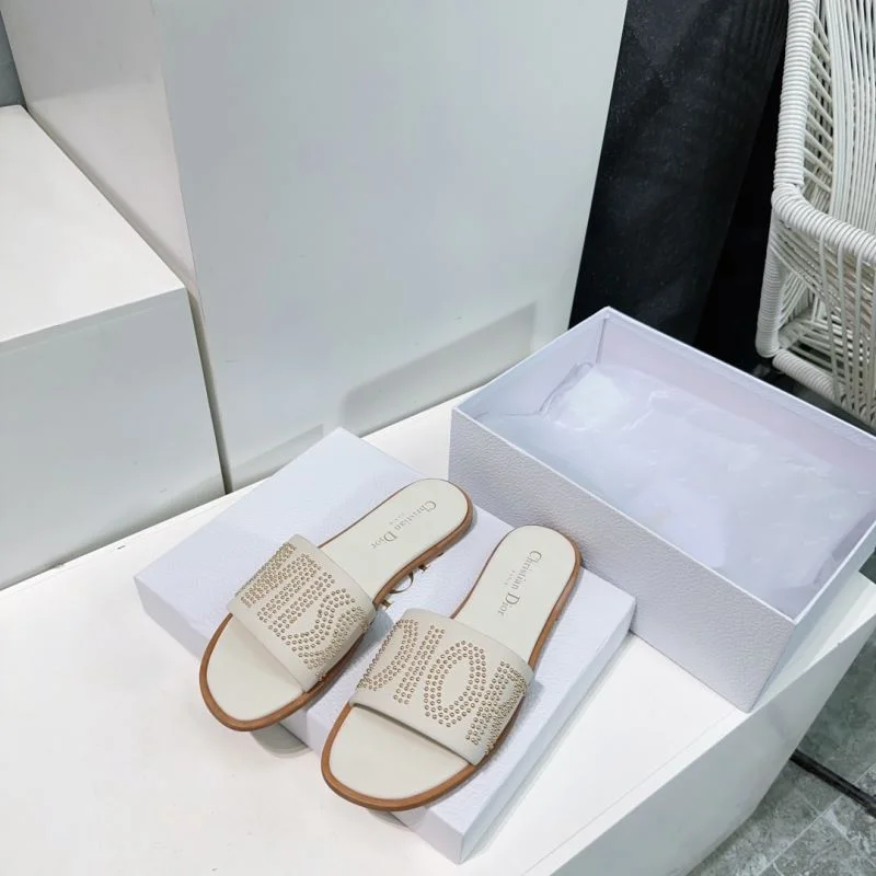 Bright Christian Dior Slippers 21962