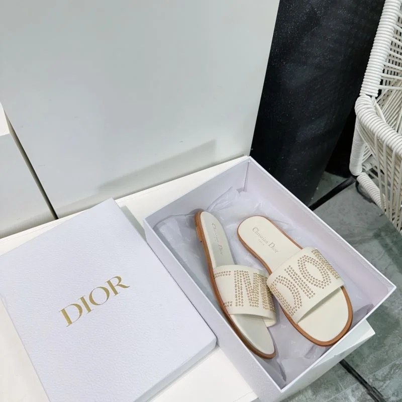 Bright Christian Dior Slippers 21962
