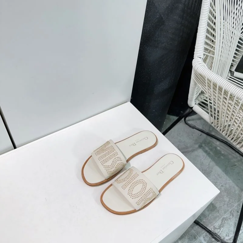 Bright Christian Dior Slippers 21962