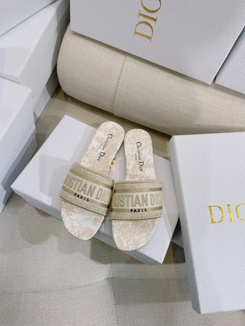 Christian Dior Slippers Colorful 21929
