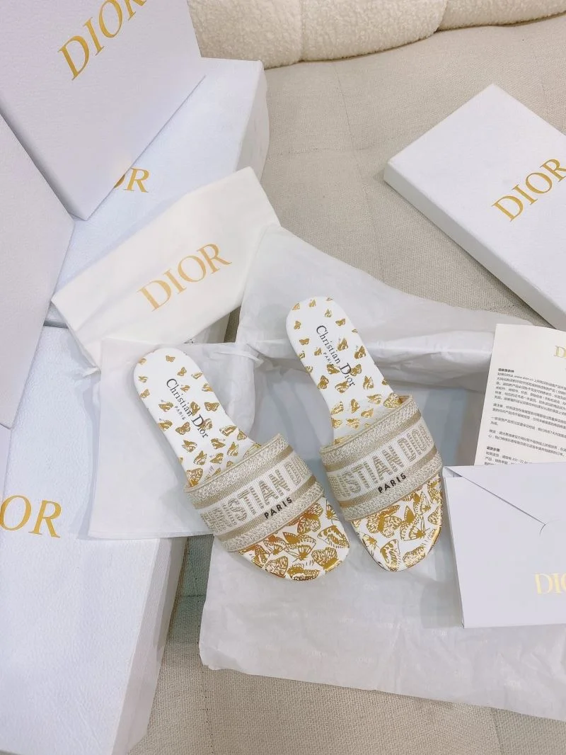 Christian Dior Slippers SmoothTexture 21875