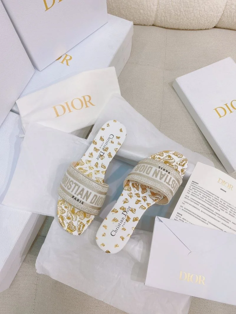 Christian Dior Slippers SmoothTexture 21875