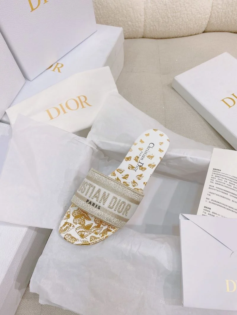Christian Dior Slippers SmoothTexture 21875