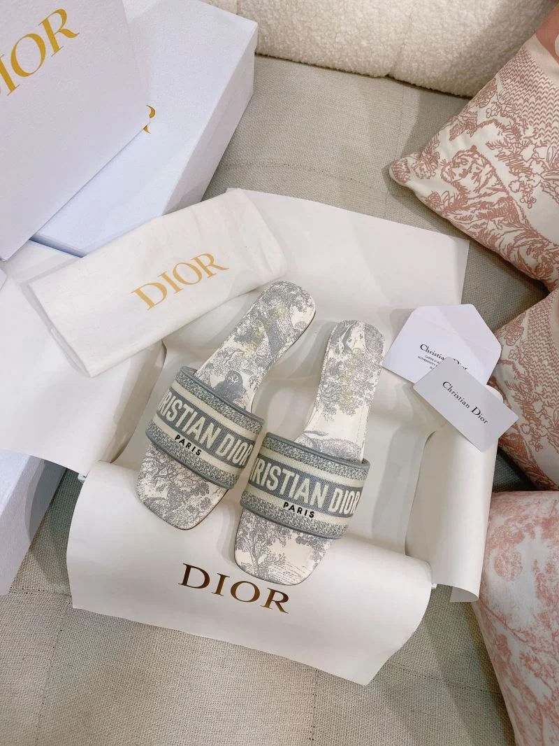Supportive Christian Dior Slippers 21883