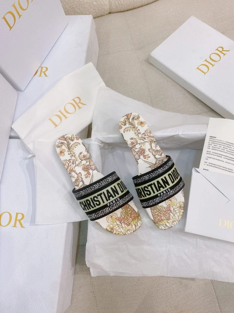 WaterResistant Christian Dior Slippers 21829