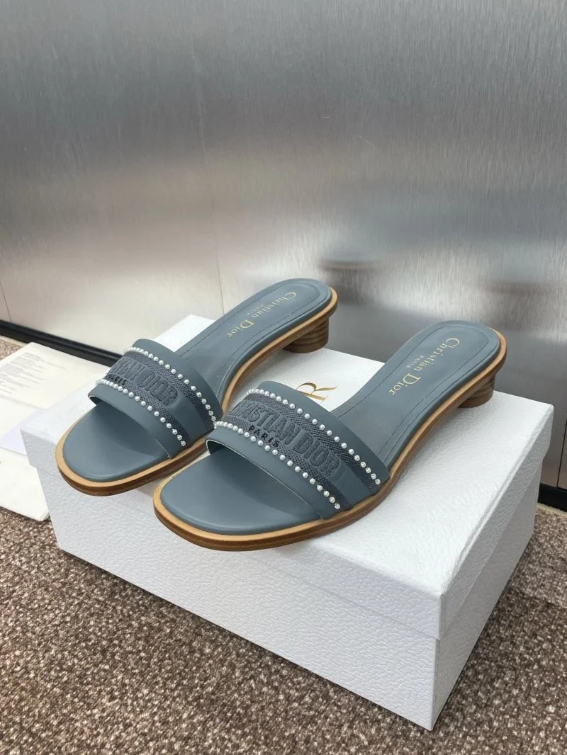 Refined Christian Dior Slippers 21771