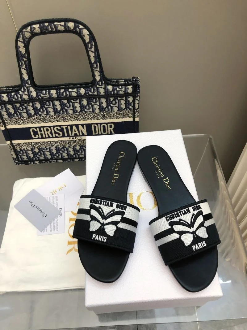 Christian Dior Slippers SmoothTexture 21715