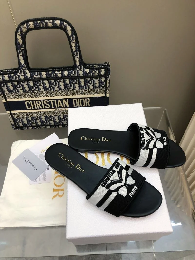 Christian Dior Slippers SmoothTexture 21715