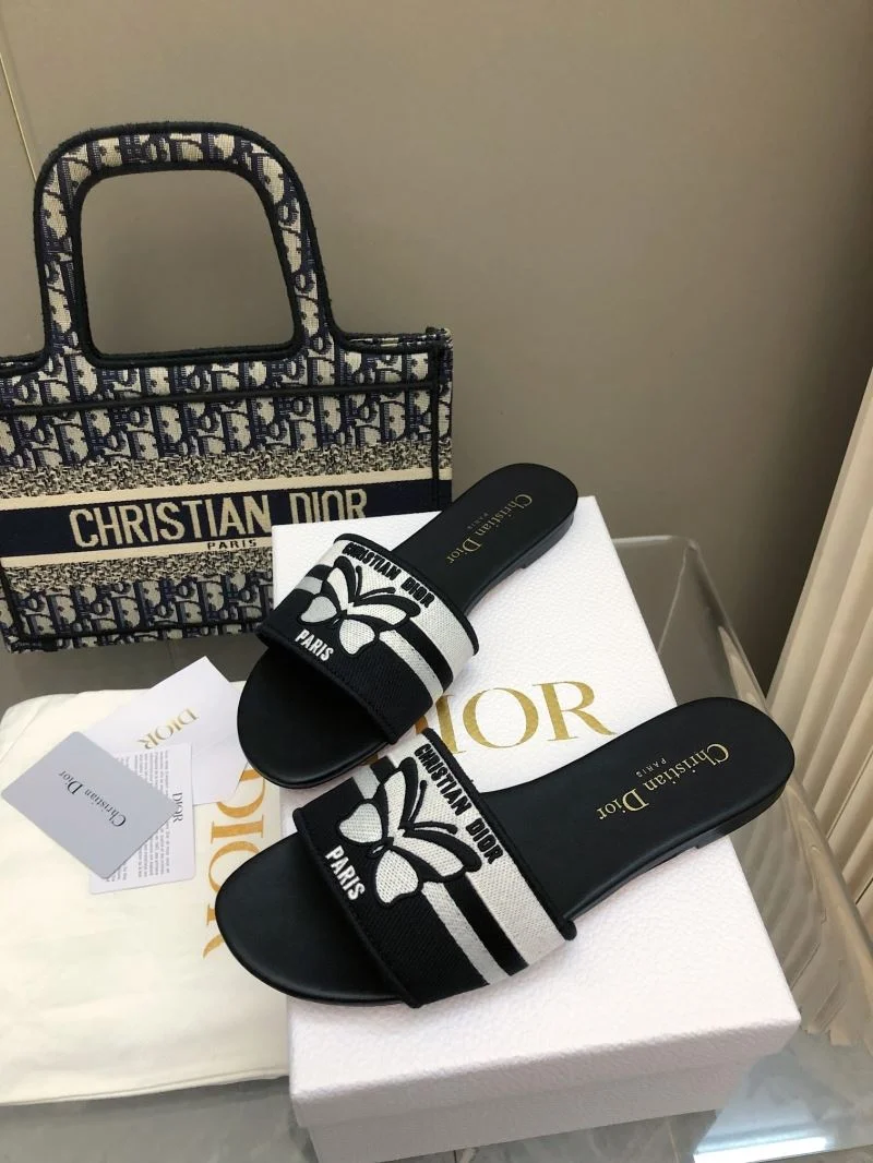 Christian Dior Slippers SmoothTexture 21715