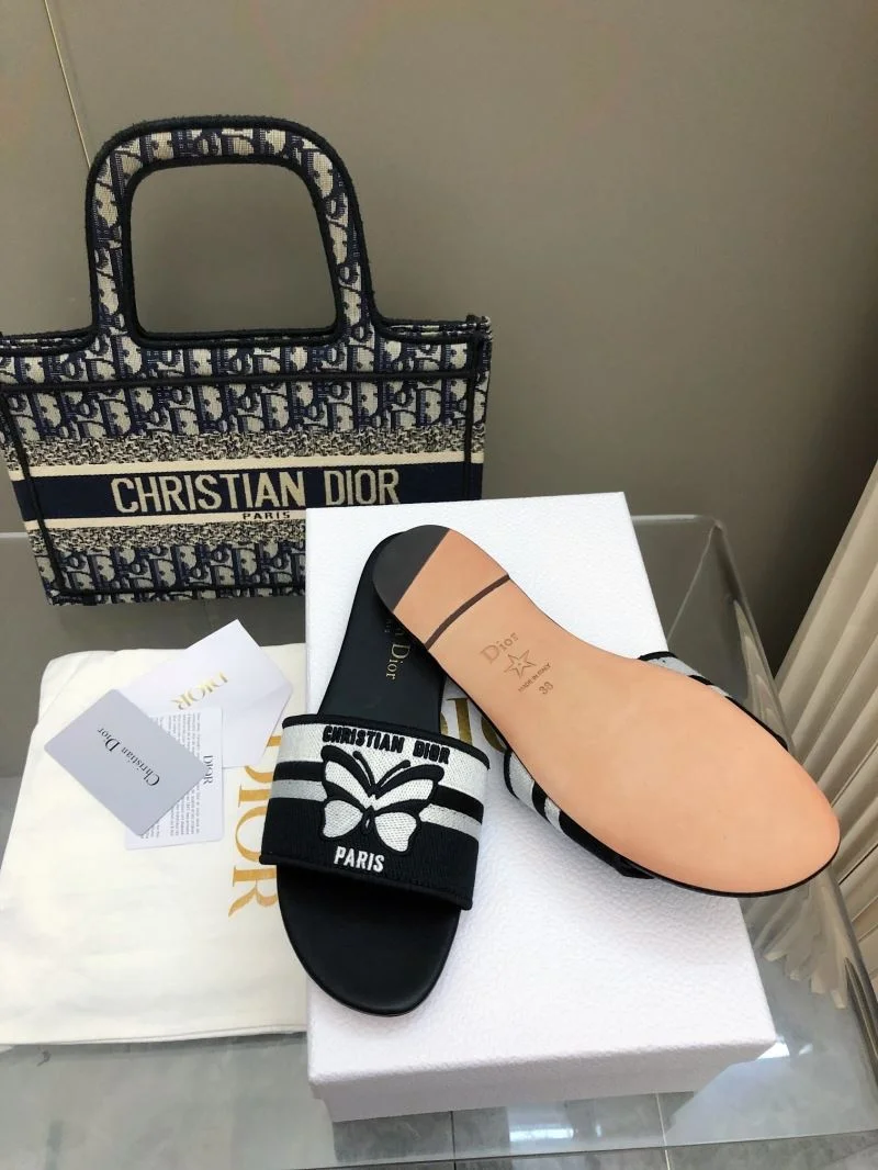 Christian Dior Slippers SmoothTexture 21715