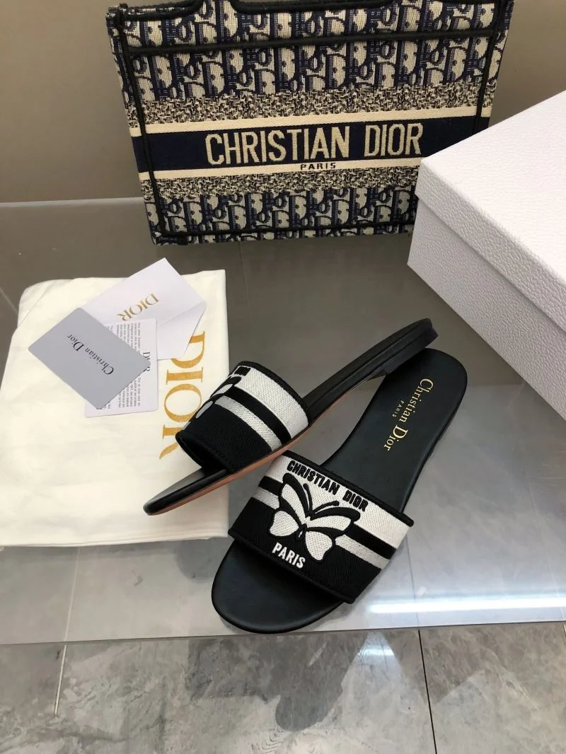 Christian Dior Slippers SmoothTexture 21715