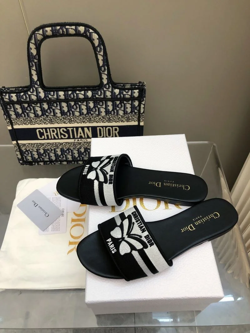 Christian Dior Slippers SmoothTexture 21715