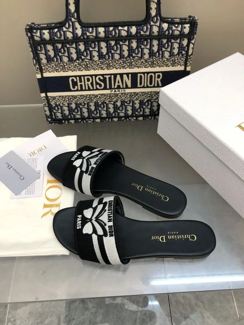 Christian Dior Slippers SmoothTexture 21715