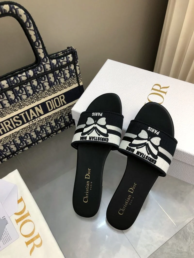 Christian Dior Slippers SmoothTexture 21715