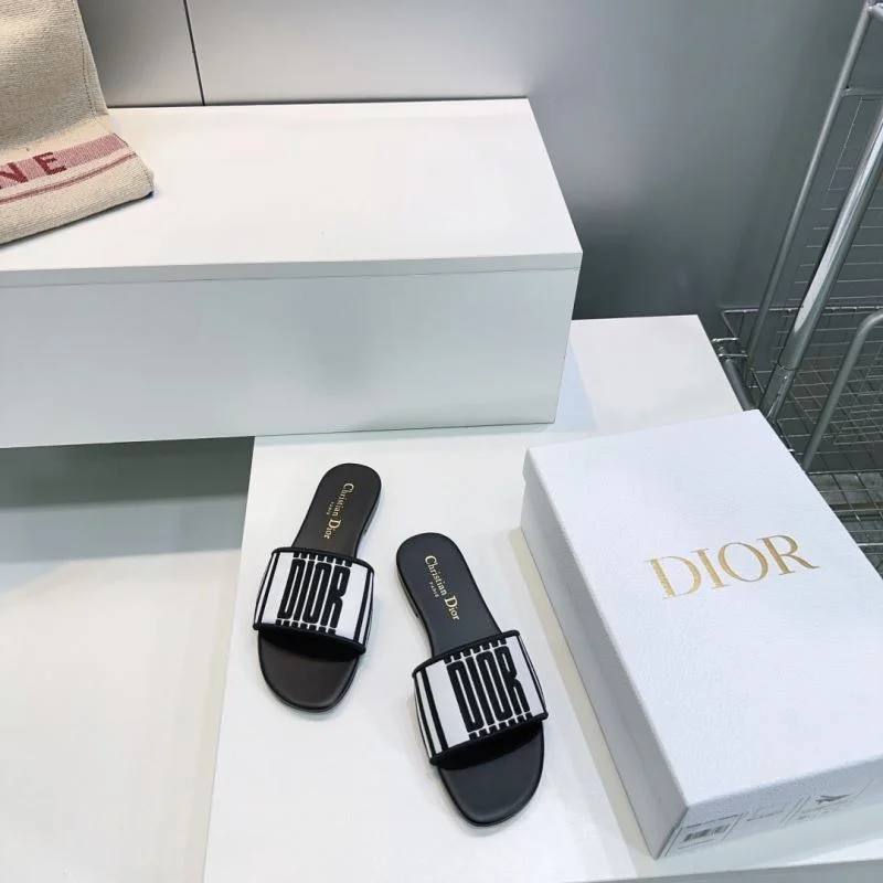 Sustainable Christian Dior Slippers 21396